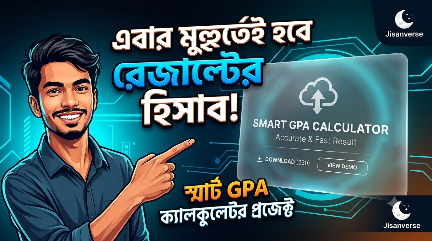 Smart GPA Calculator: ইন্টারঅ্যাক্টিভ ও প্রিমিয়াম UI-ভিত্তিক রেজাল্ট ক্যালকুলেটর